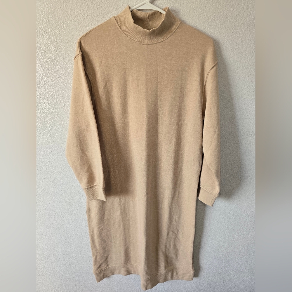 Zara Turtleneck Sweater Dress, Medium